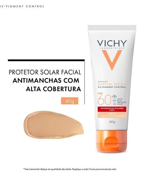Protetor Solar Facial Com Cor UV-Pigment Control FPS60 - Imagem 3