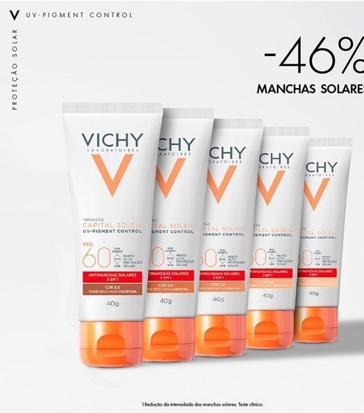 Protetor Solar Facial Com Cor UV-Pigment Control FPS60 - Imagem 8