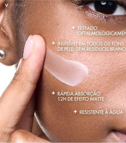 Protetor Solar Facial UV Clear FPS60 40g - Imagem 7