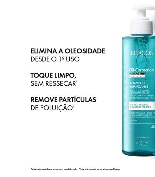 Oil-Crrection Shampoo Purificante com Ácido Salicílico e Zinco PCA - 3 300g - Imagem 4